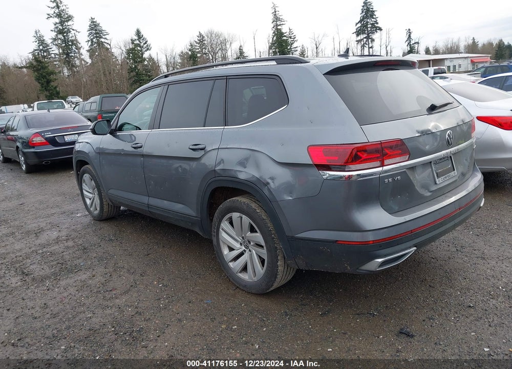 2021 VOLKSWAGEN ATLAS 3.6L V6 SE W/TECHNOLOGY VIN: 1V2HR2CA8MC598026
