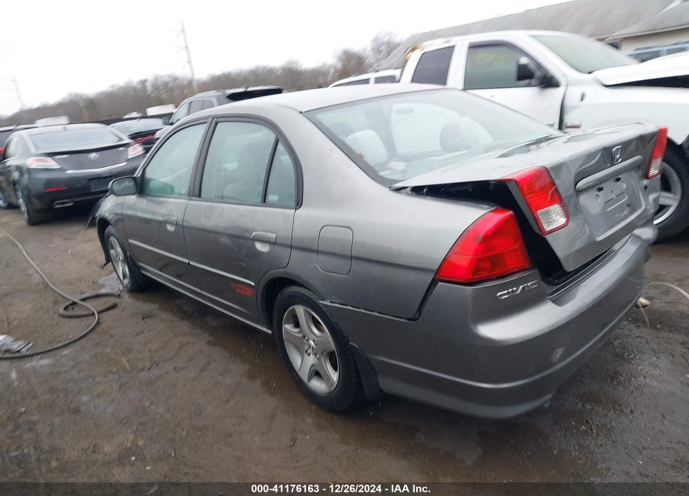 2005 HONDA CIVIC EX VIN: 2HGES26845H560164
