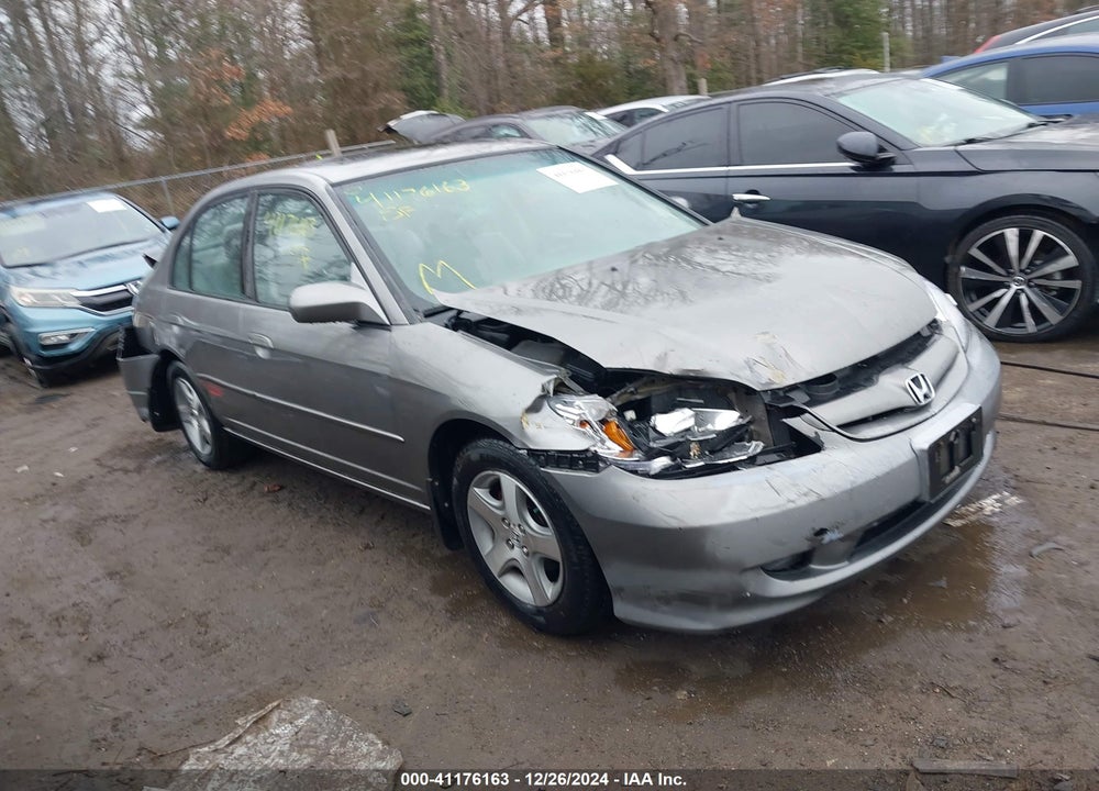 2005 HONDA CIVIC EX VIN: 2HGES26845H560164