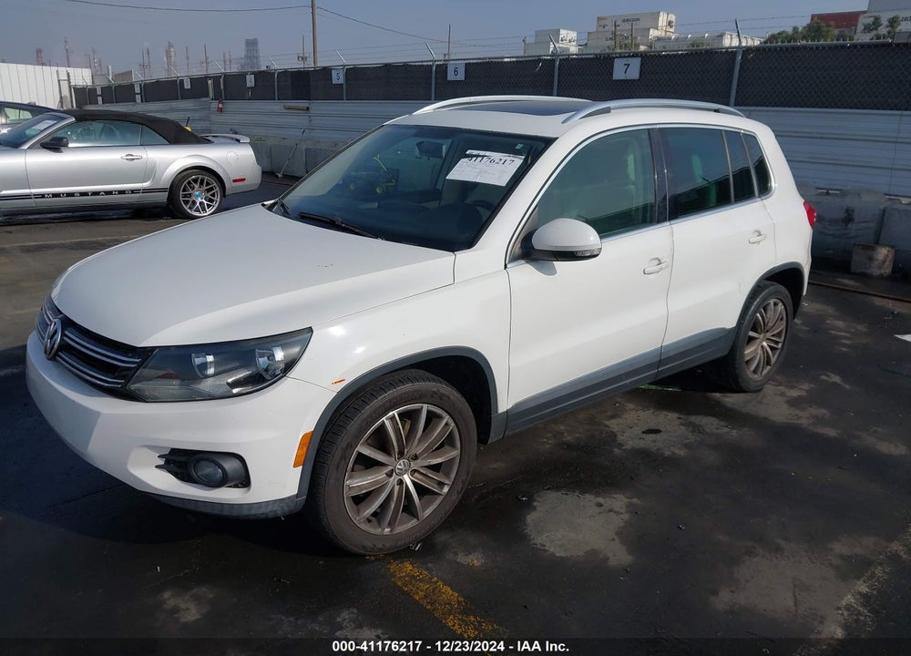 2014 VOLKSWAGEN TIGUAN SEL VIN: WVGAV3AXXEW547439