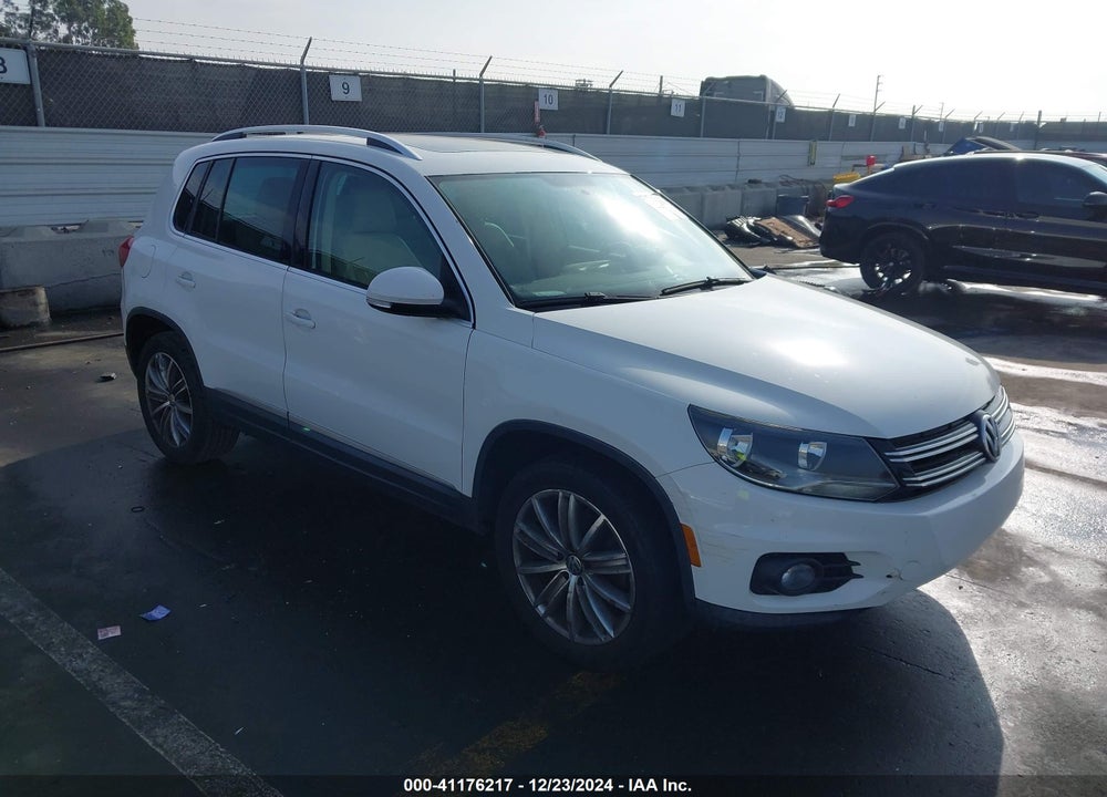 2014 VOLKSWAGEN TIGUAN SEL VIN: WVGAV3AXXEW547439