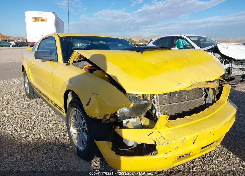 2006 FORD MUSTANG V6 VIN: 1ZVFT80N565147841