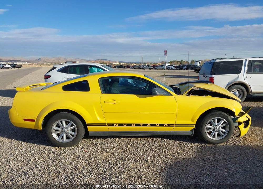 2006 FORD MUSTANG V6 VIN: 1ZVFT80N565147841