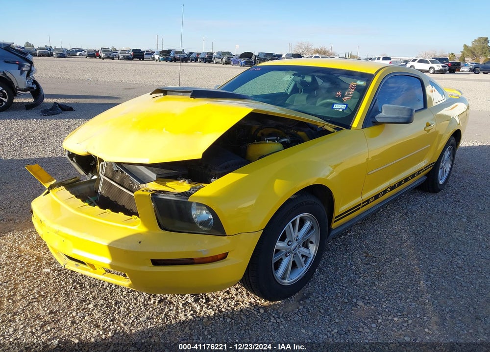 2006 FORD MUSTANG V6 VIN: 1ZVFT80N565147841