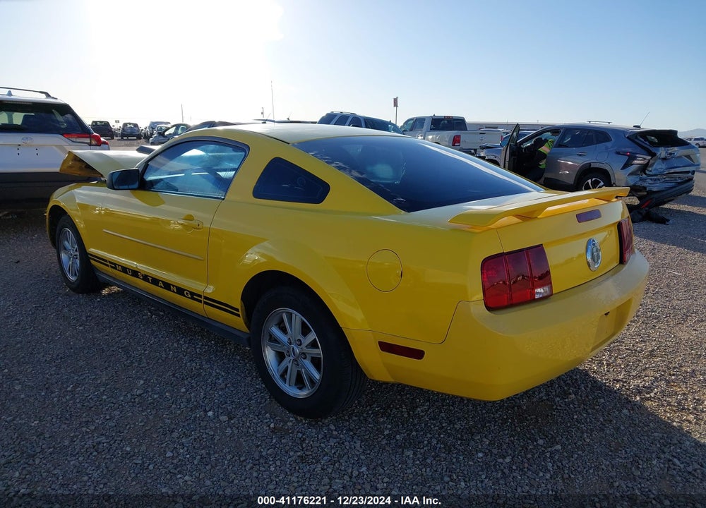 2006 FORD MUSTANG V6 VIN: 1ZVFT80N565147841