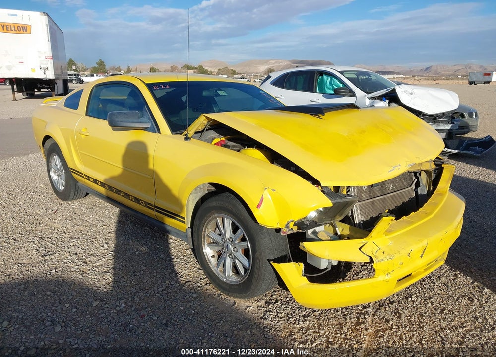 2006 FORD MUSTANG V6 VIN: 1ZVFT80N565147841