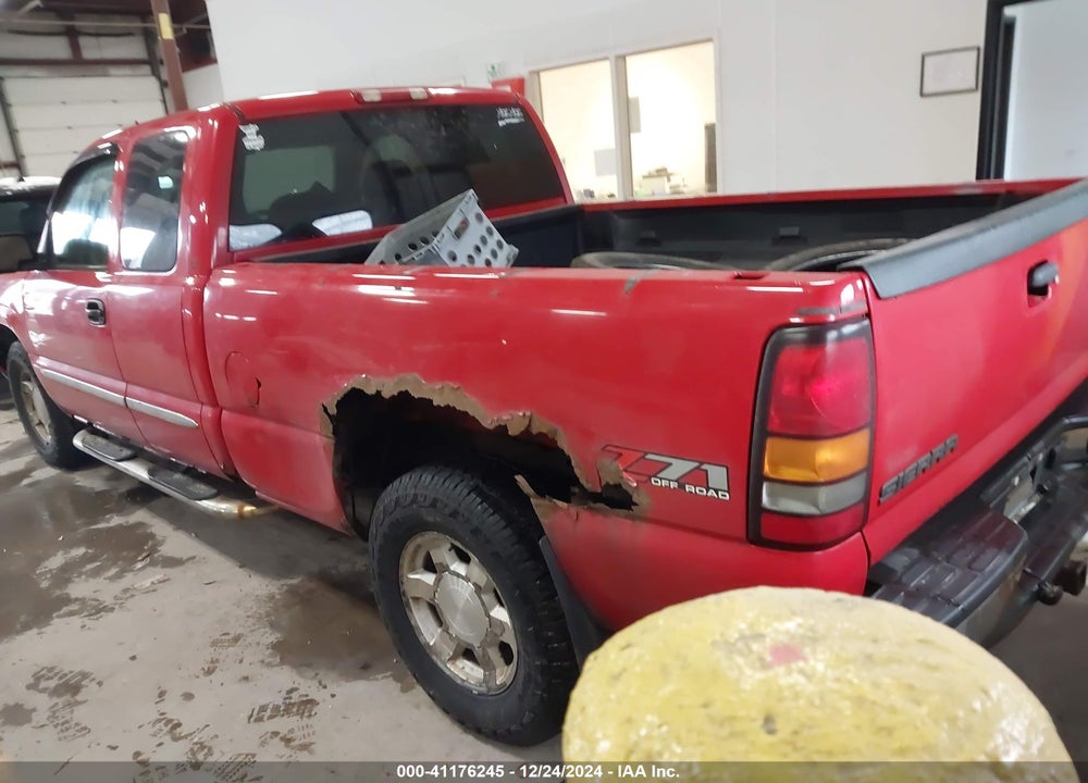 2006 GMC SIERRA 1500 SLE2 VIN: 1GTEK19B76Z113281