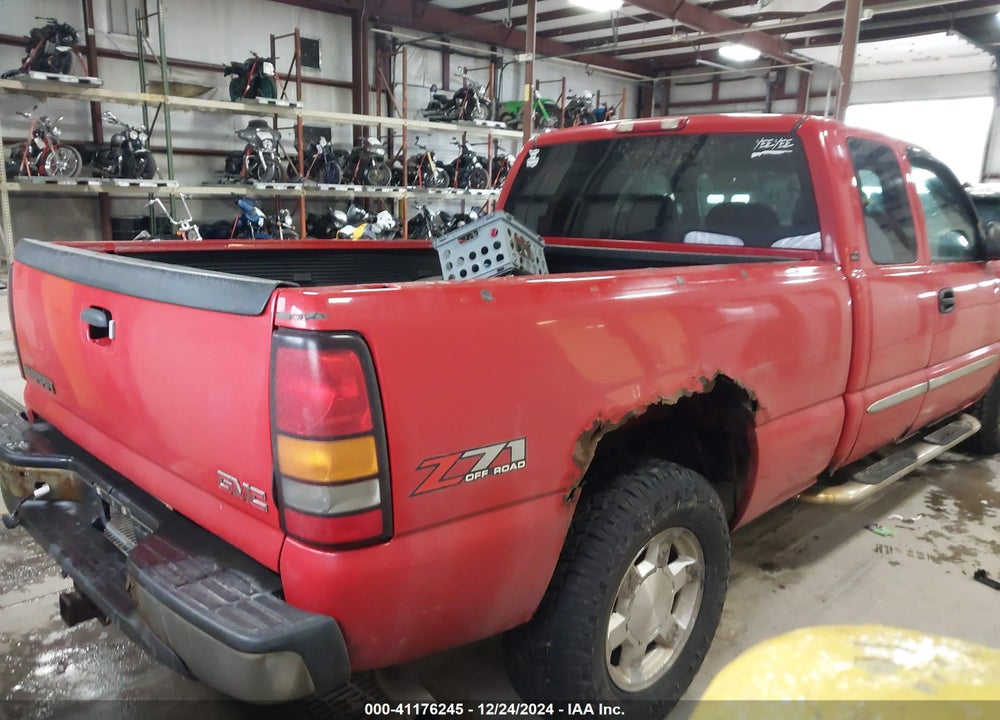 2006 GMC SIERRA 1500 SLE2 VIN: 1GTEK19B76Z113281