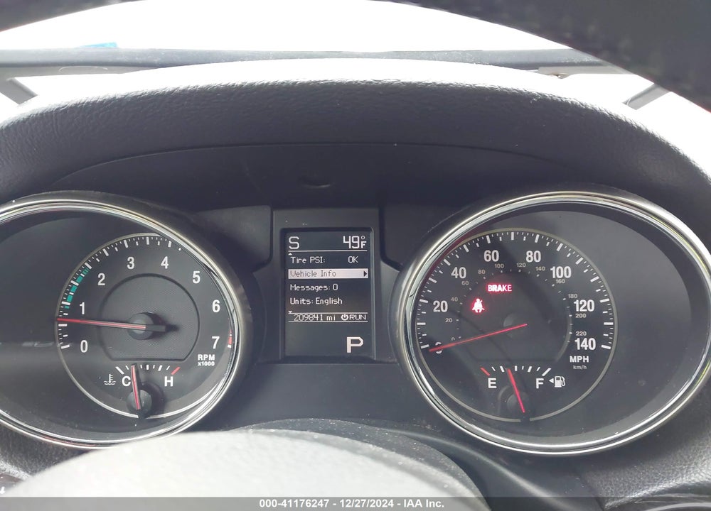 2013 JEEP GRAND CHEROKEE LAREDO VIN: 1C4RJFAG7DC648068