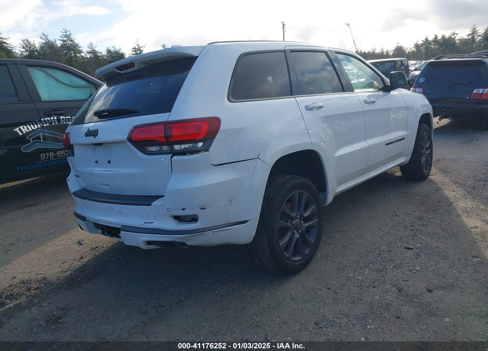 2018 JEEP GRAND CHEROKEE HIGH ALTITUDE 4X4 VIN: 1C4RJFCG5JC470380