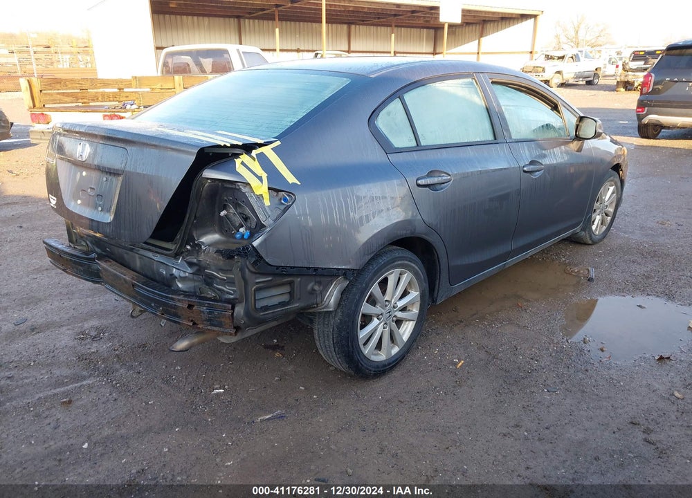 2012 HONDA CIVIC EX VIN: 19XFB2F8XCE020507