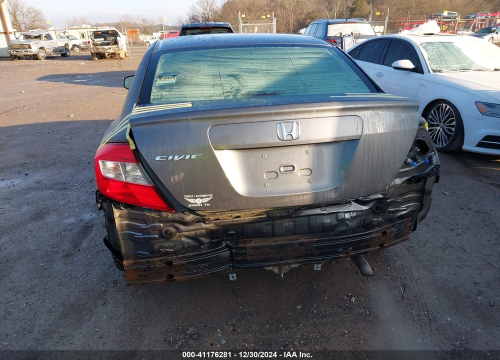 2012 HONDA CIVIC EX VIN: 19XFB2F8XCE020507