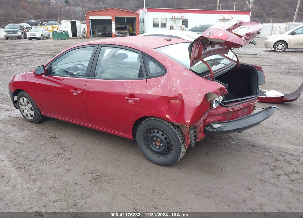 2007 HYUNDAI ELANTRA VIN: KMHDU46D67U225075
