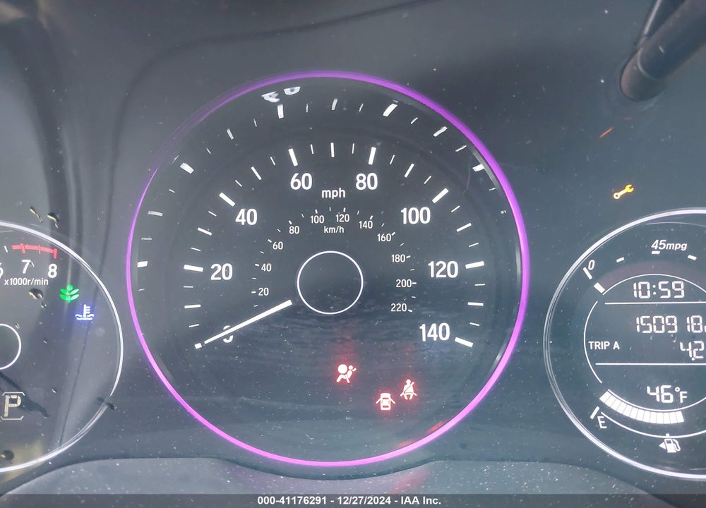 2016 HONDA HR-V EX-L VIN: 3CZRU6H79GM767234