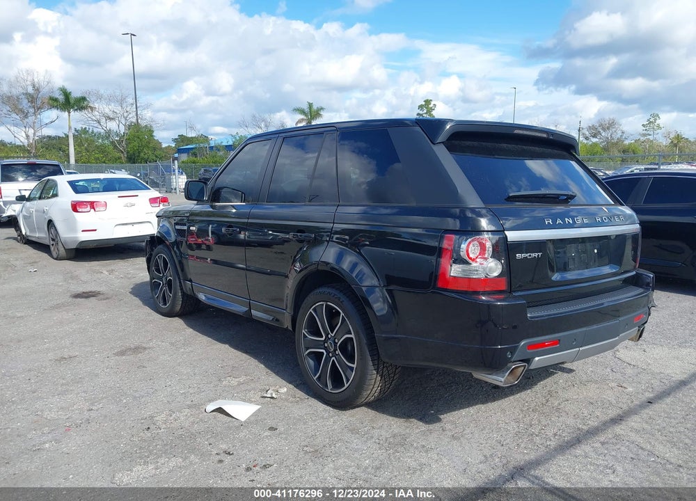 2013 LAND ROVER RANGE ROVER SPORT HSE VIN: SALSF2D43DA765308