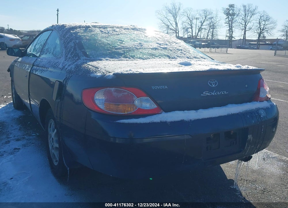 2002 TOYOTA CAMRY SOLARA SE VIN: 2T1CE22P12C007438