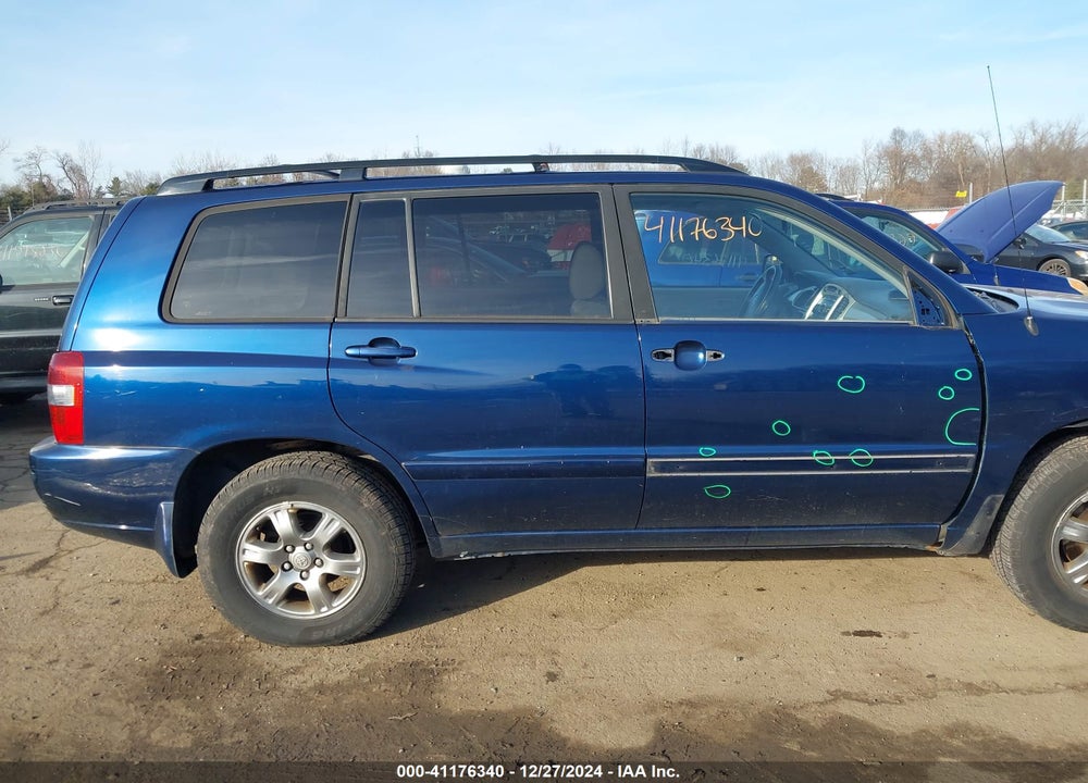2005 TOYOTA HIGHLANDER V6 VIN: JTEEP21A550131836