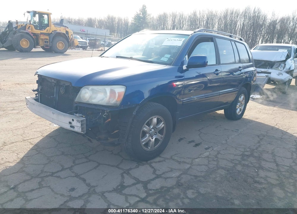 2005 TOYOTA HIGHLANDER V6 VIN: JTEEP21A550131836