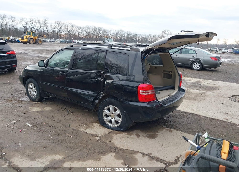 2003 TOYOTA HIGHLANDER V6 VIN: JTEGF21A830104297
