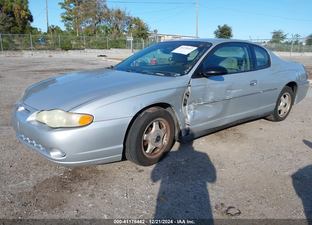 2004 CHEVROLET MONTE CARLO LS VIN: 2G1WW12E049184268