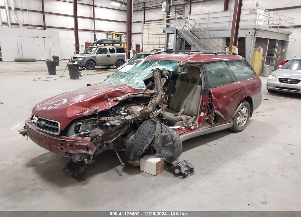2003 SUBARU OUTBACK VIN: 4S3BH675537600594