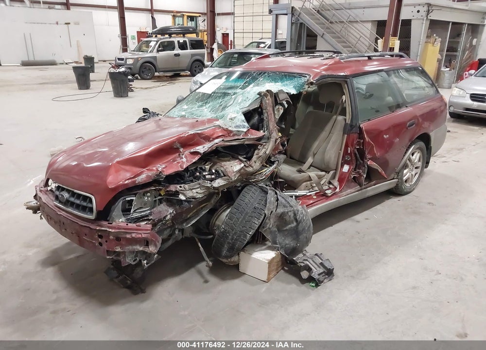 2003 SUBARU OUTBACK VIN: 4S3BH675537600594