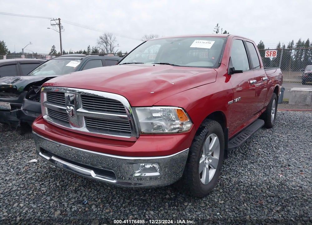 2010 DODGE RAM 1500 SLT/SPORT/TRX VIN: 1D7RV1GT2AS134163