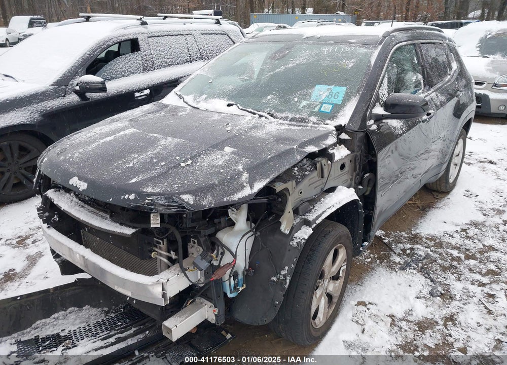 2019 JEEP COMPASS LATITUDE 4X4 VIN: 3C4NJDBB9KT829163