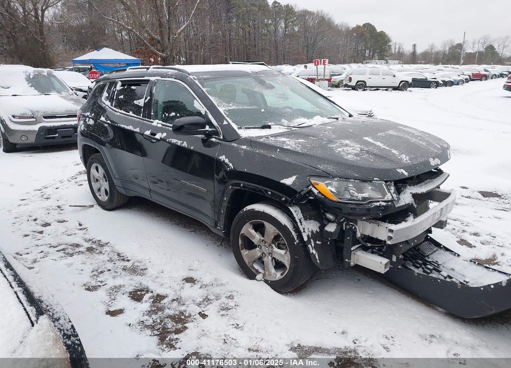 2019 JEEP COMPASS LATITUDE 4X4 VIN: 3C4NJDBB9KT829163