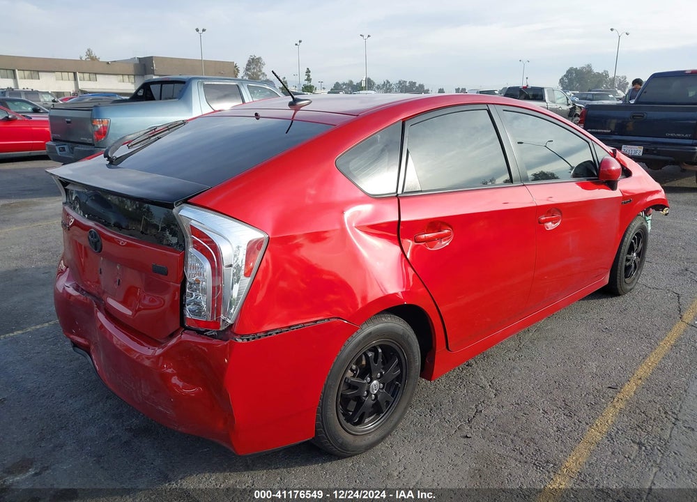 2013 TOYOTA PRIUS VIN: JTDKN3DU4D0337057