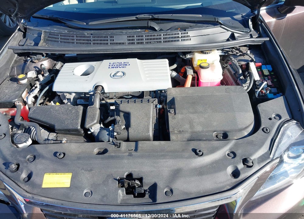 2012 LEXUS CT 200H VIN: JTHKD5BH3C2108438