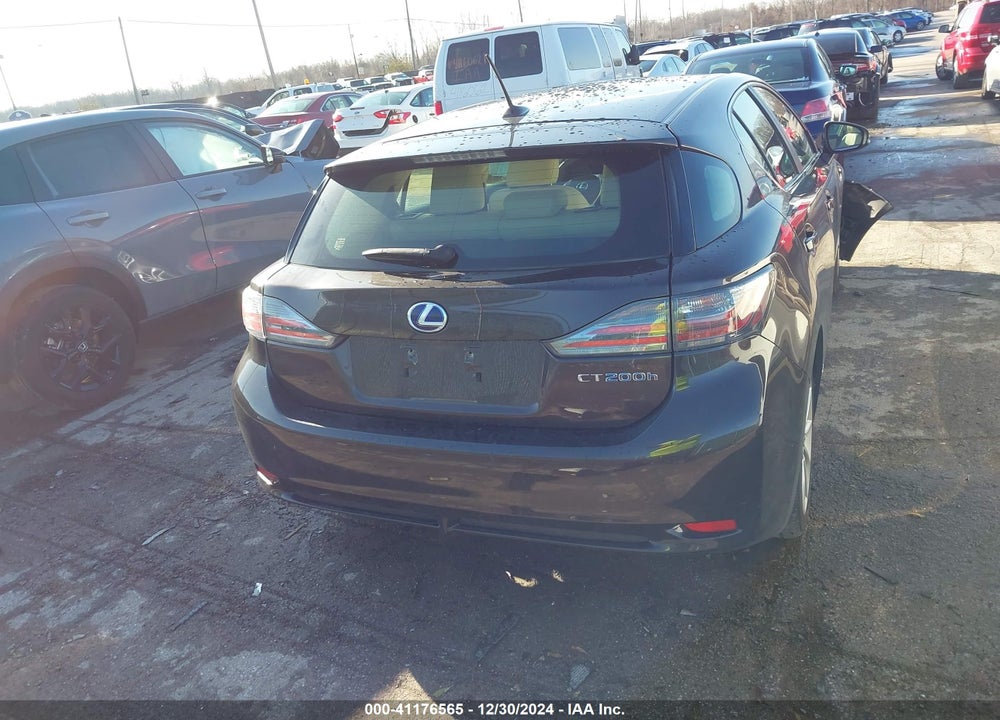 2012 LEXUS CT 200H VIN: JTHKD5BH3C2108438