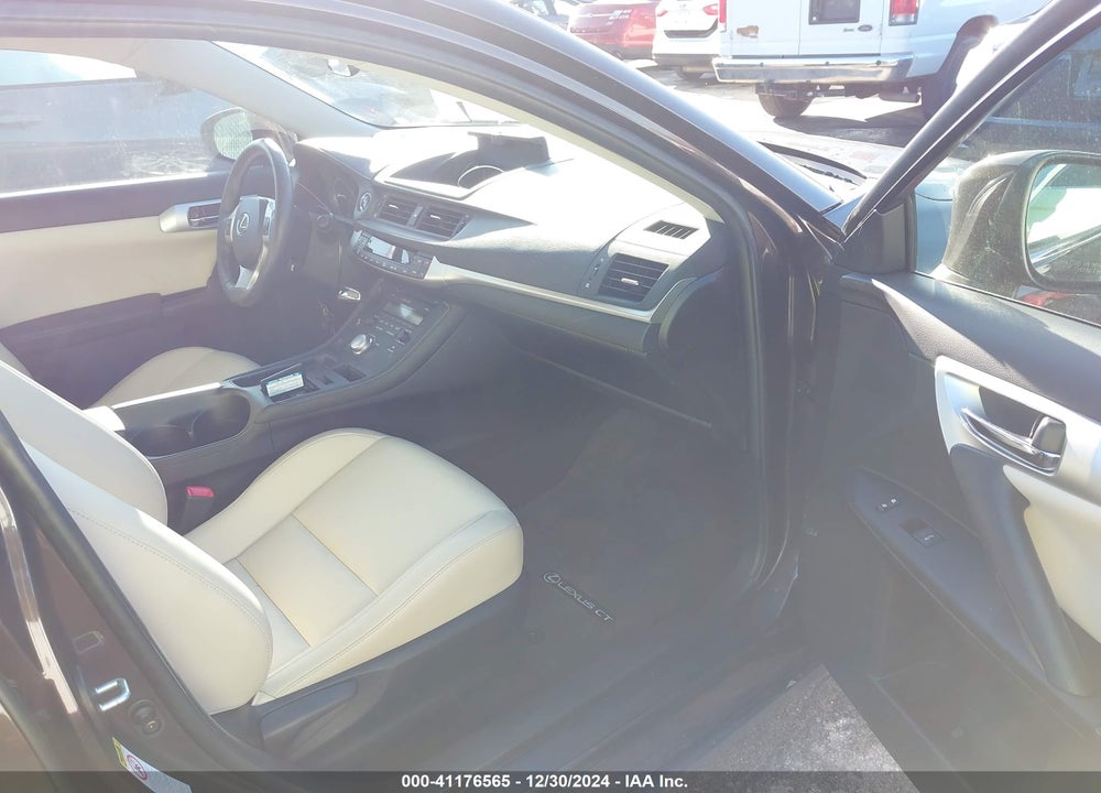 2012 LEXUS CT 200H VIN: JTHKD5BH3C2108438
