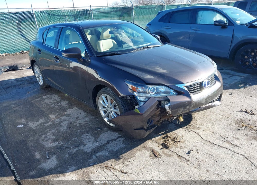 2012 LEXUS CT 200H VIN: JTHKD5BH3C2108438