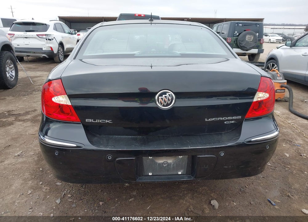 2008 BUICK LACROSSE CXL VIN: 2G4WD582981194668