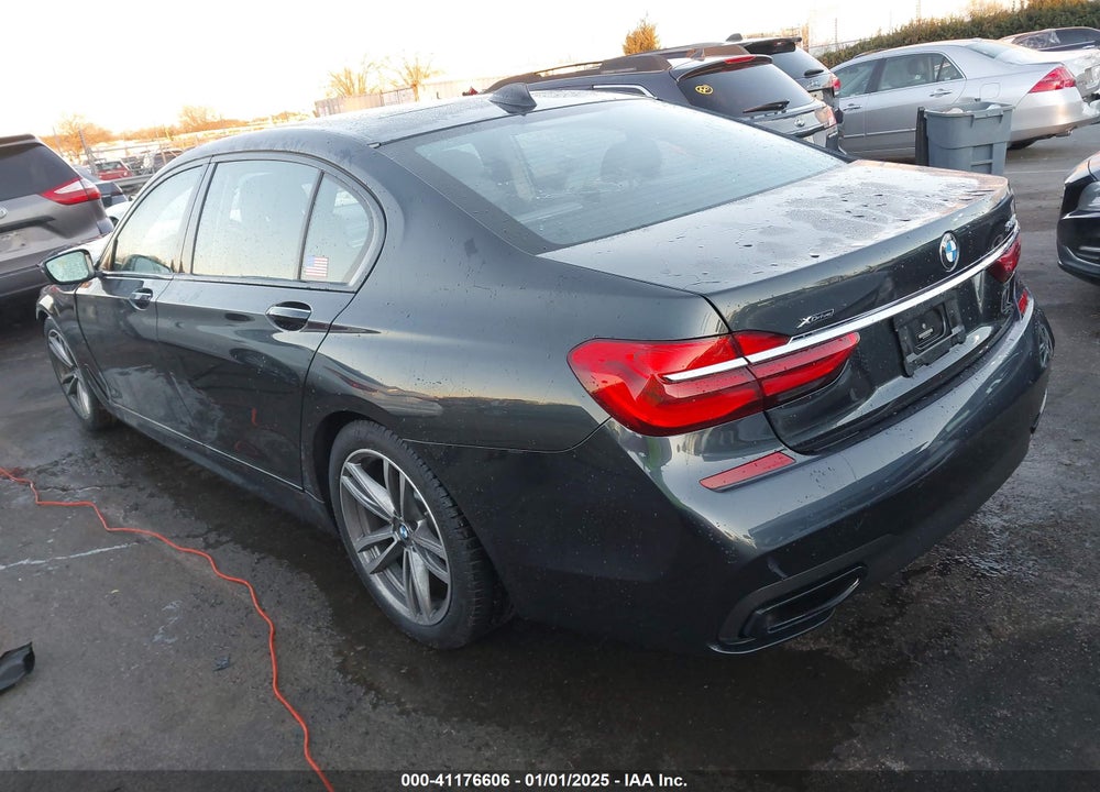 2019 BMW 740I XDRIVE VIN: WBA7E4C53KGV70578
