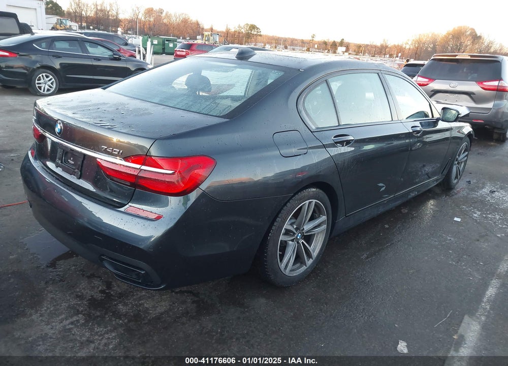 2019 BMW 740I XDRIVE VIN: WBA7E4C53KGV70578