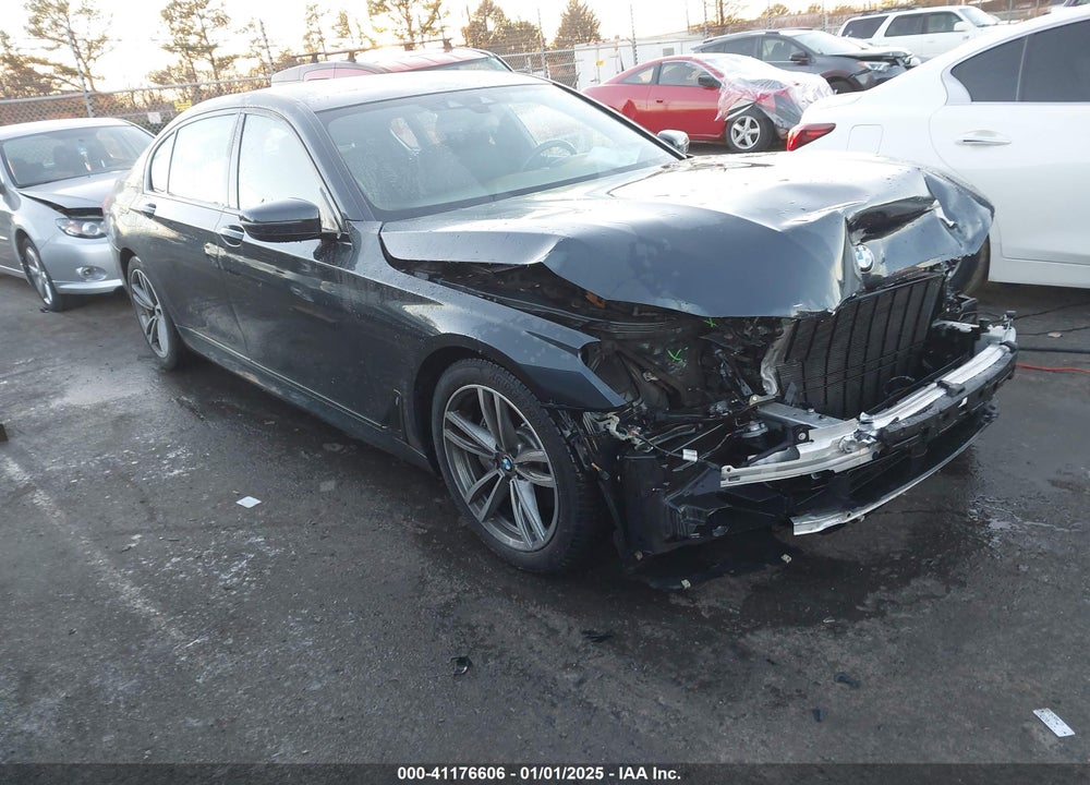 2019 BMW 740I XDRIVE VIN: WBA7E4C53KGV70578