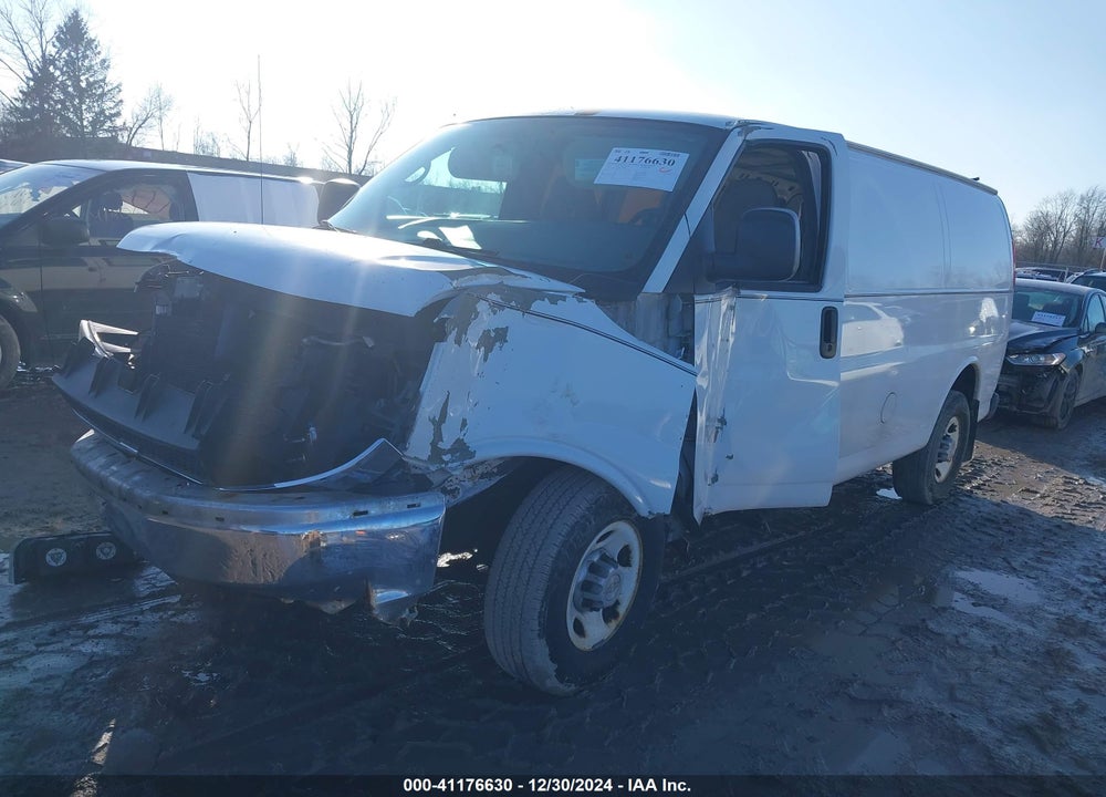 2007 CHEVROLET EXPRESS WORK VAN VIN: 1GCGG25V571105406