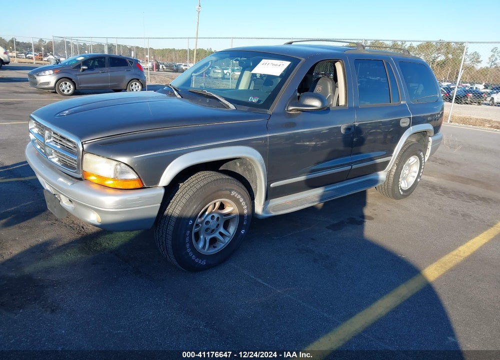2002 DODGE DURANGO SLT PLUS VIN: 1B4HS58N32F174412