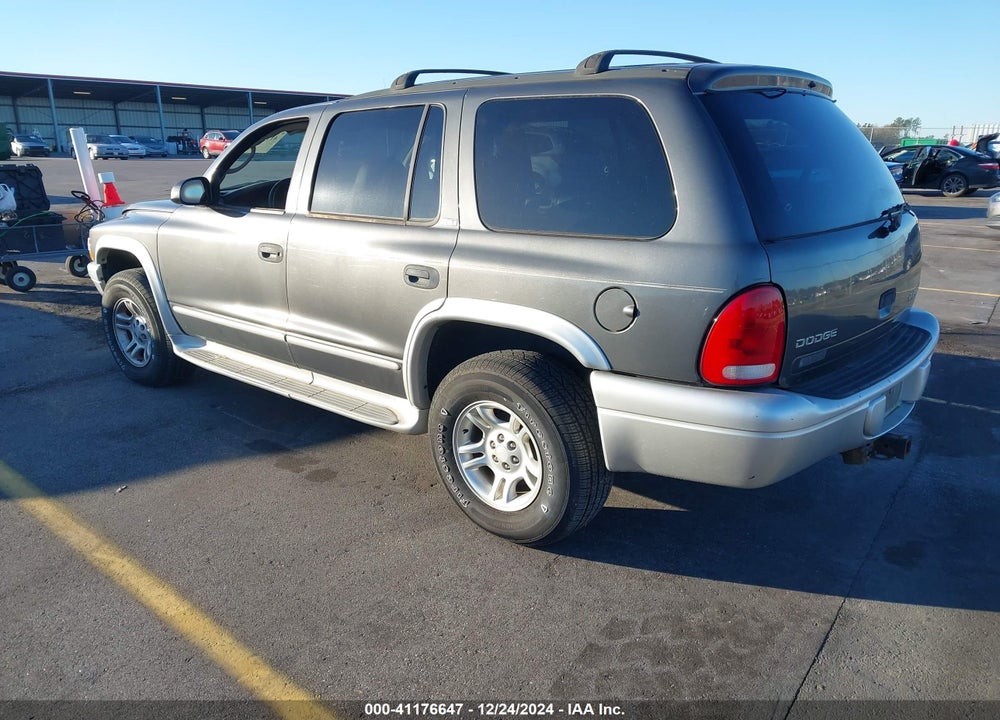 2002 DODGE DURANGO SLT PLUS VIN: 1B4HS58N32F174412