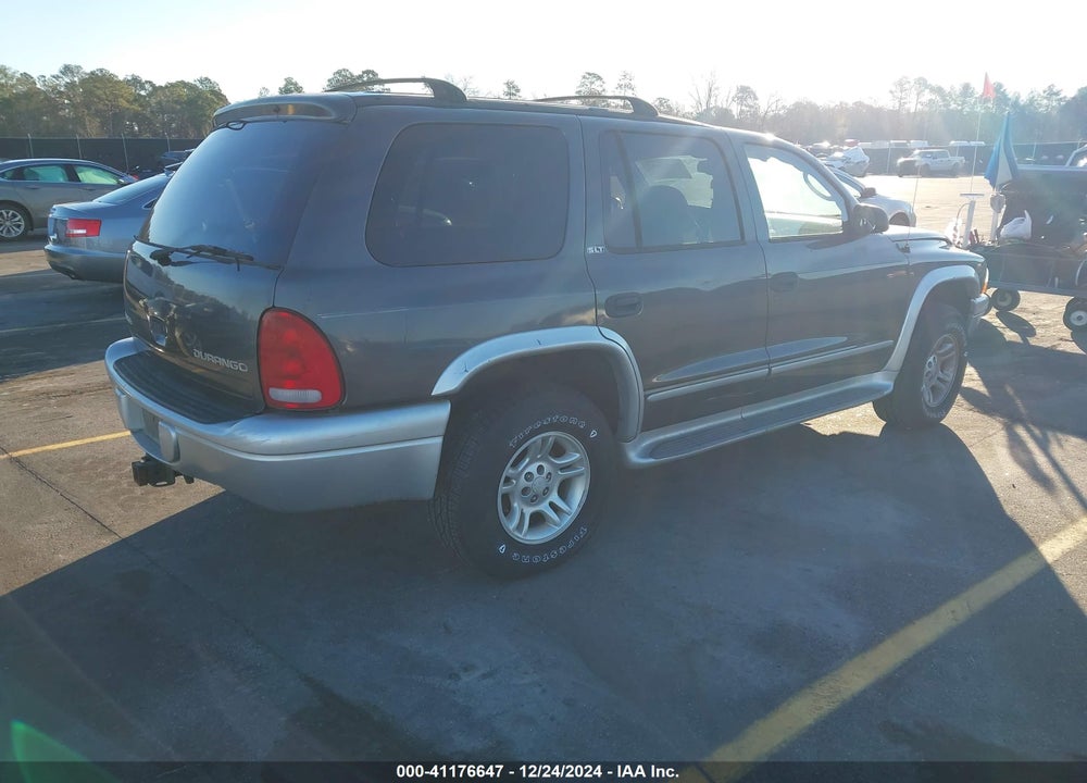 2002 DODGE DURANGO SLT PLUS VIN: 1B4HS58N32F174412
