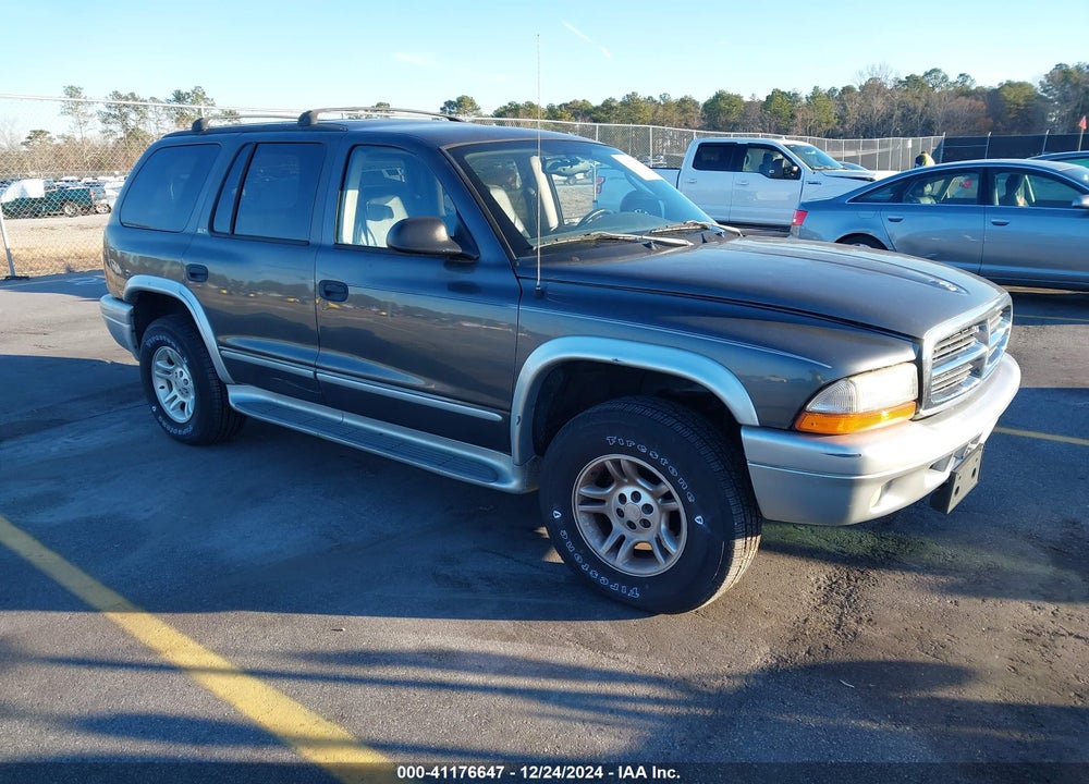 2002 DODGE DURANGO SLT PLUS VIN: 1B4HS58N32F174412