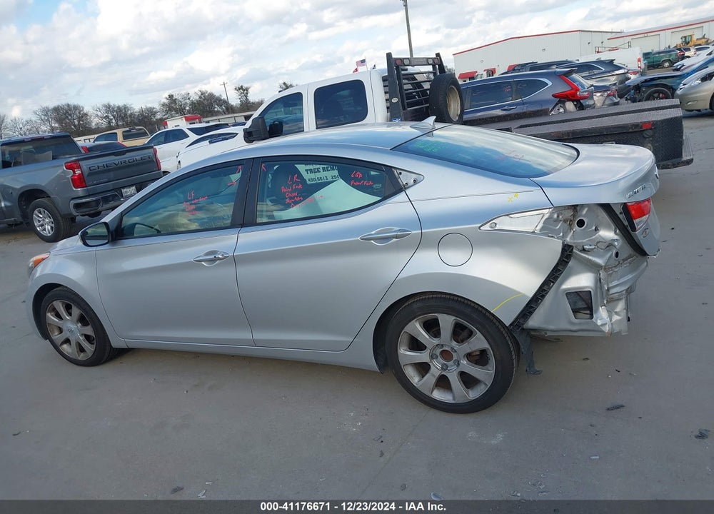2013 HYUNDAI ELANTRA VIN: KMHDH4AE0DU496147
