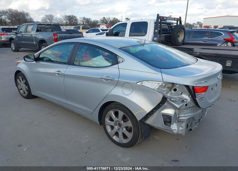 2013 HYUNDAI ELANTRA VIN: KMHDH4AE0DU496147