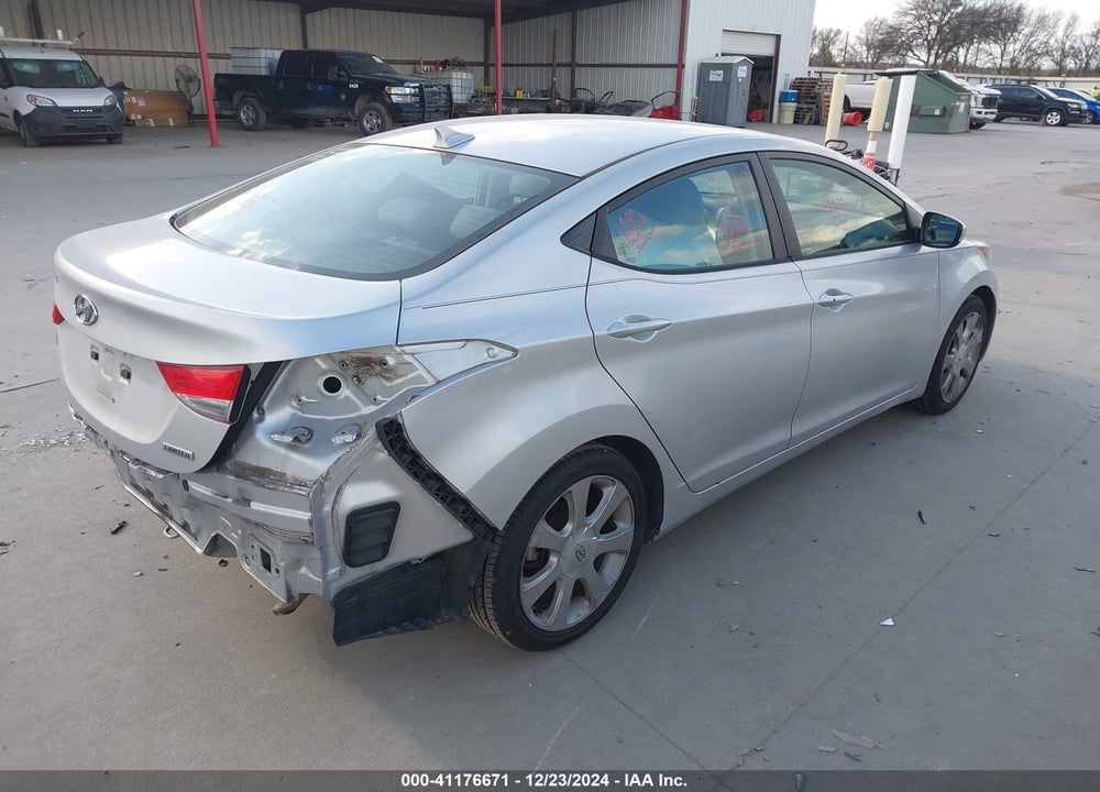 2013 HYUNDAI ELANTRA VIN: KMHDH4AE0DU496147