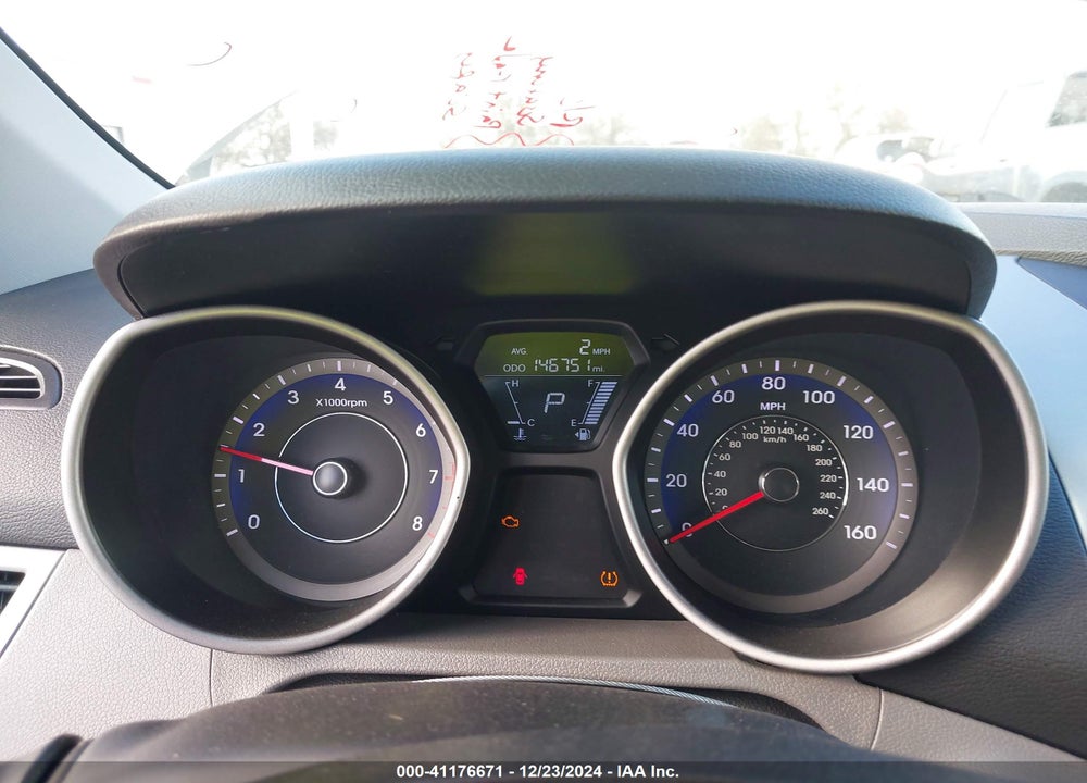 2013 HYUNDAI ELANTRA VIN: KMHDH4AE0DU496147