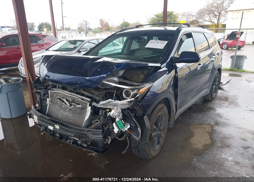 2018 HYUNDAI SANTA FE VIN: KM8SM4HFXJU261218