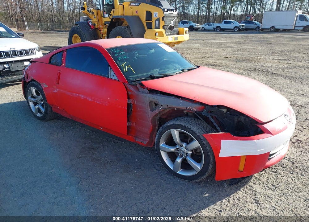 2008 NISSAN 350Z ENTHUSIAST VIN: JN1BZ34DX8M703657