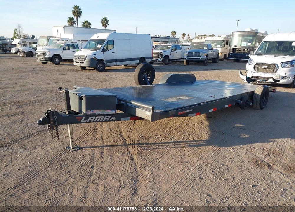 2021 LAMAR FLATBED TRAILER VIN: 5RVCC2025MP097779